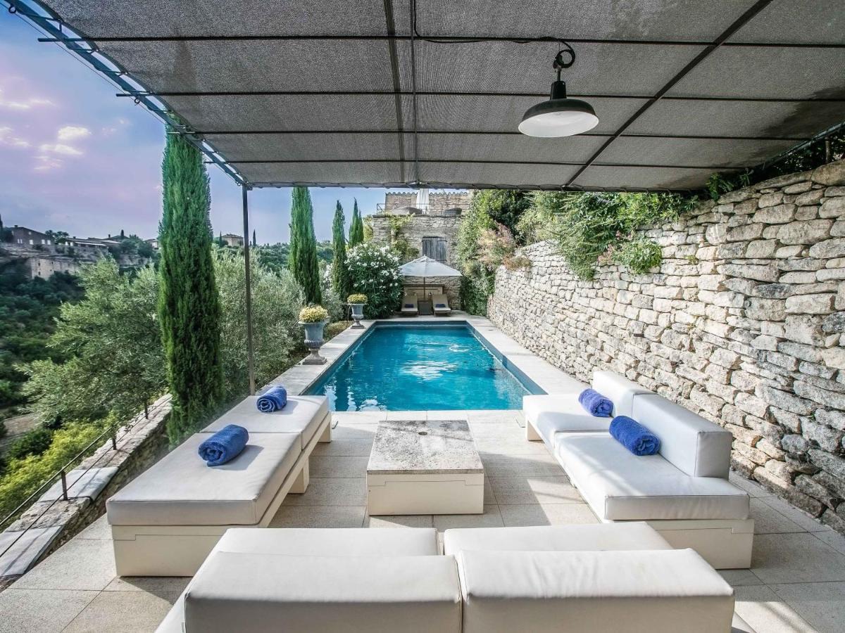 Villa Sunset In Gordes Exterior foto